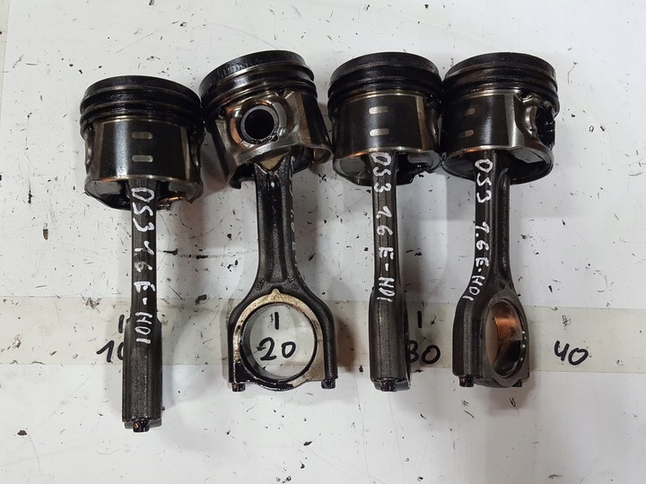 фото №1, Citroen ds3 09r- berlingo 1.6 e-hdi поршень шатун