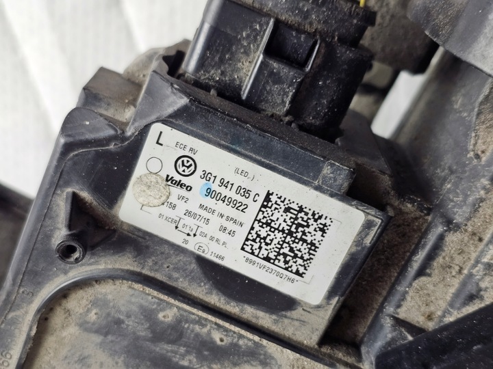 фото №10, Лампа фара перед левая левый vw passat b8 полный led 3g1941035c