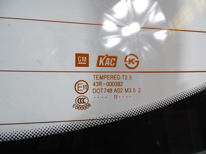 фото №7, Крышка зад задняя + стекло chevrolet aveo t300 hb 2011-2014 - белая