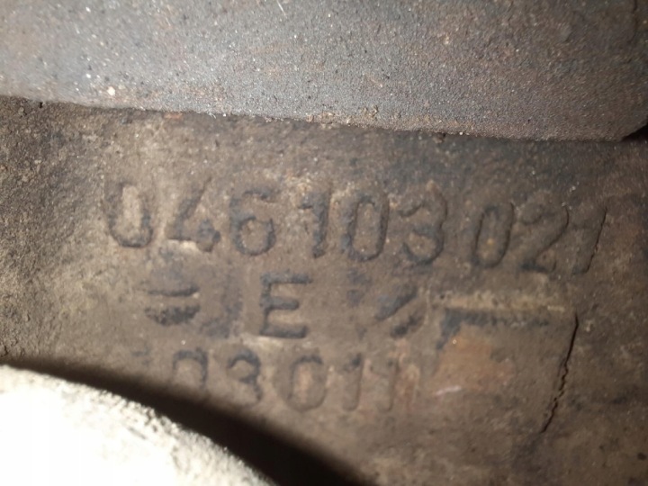 фото №8, Volkswagen lt ii 01- 2.5 sdi 75km блок двигателя 046103021