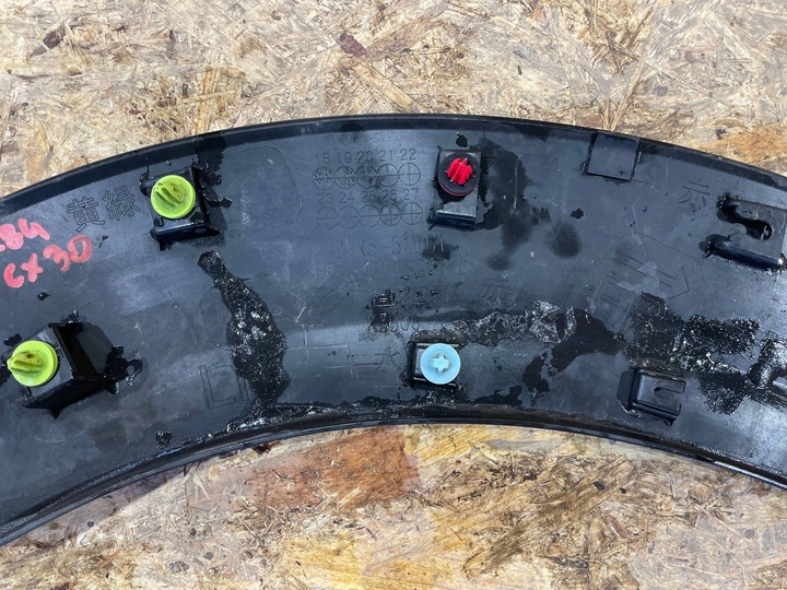 фото №10, Mazda cx30 cx-30 19- планка накладка na крыло левый зад задняя