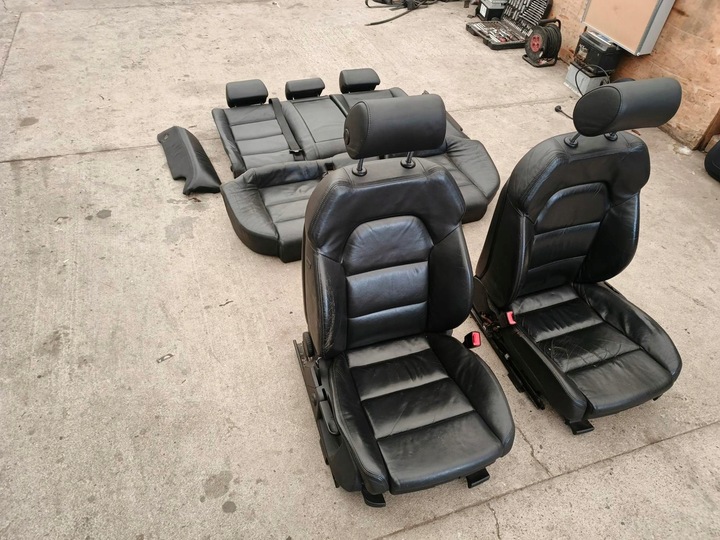 фото №11, Сидіння салон шкіряні шкіра audi a6 c6 універсал європа