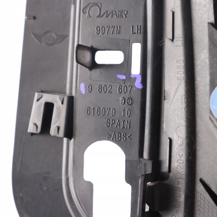 фото №11, Mini r60 r61 корпус боковой поворотник левого чёрная 9812905