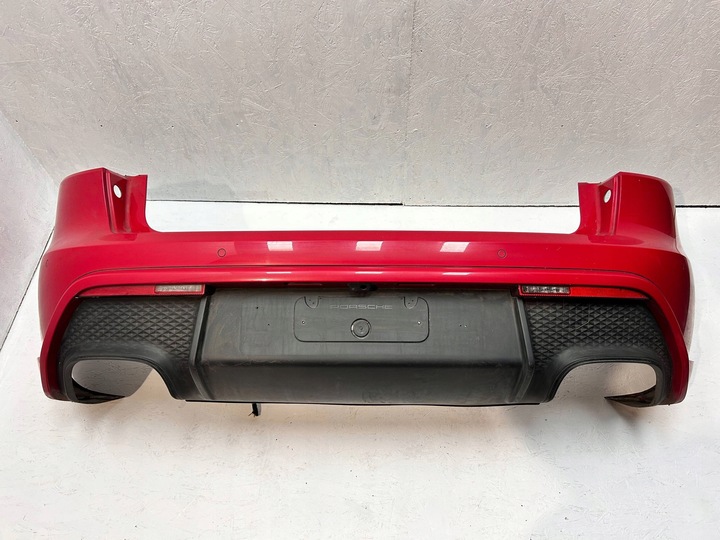 фото №1, Porsche macan рестайлінг 2022 - pod 4 pdc бампер зад задній m3c karminrot