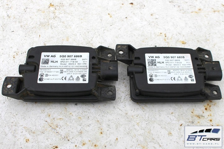 фото №9, Vw golf 7 зеркало зеркало дверь внешние левая 9+2 правые 13+2 pin сторона a