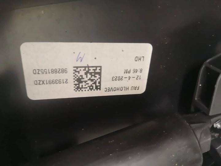 фото №12, Консоль панель peugeot 208 ii 2008 ii 19+ нова оригінальний номер air bag пасажира подушка