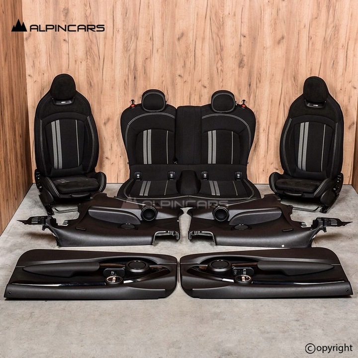 фото №12, Mini f56 jcw works обивка сиденья средство