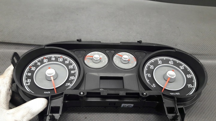 фото №10, 5550050900 спідометр  манометр fiat punto evo 1.2