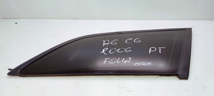фото №1, Скло кузовна праві зад audi a6 c6 avant хром плівка 2006r