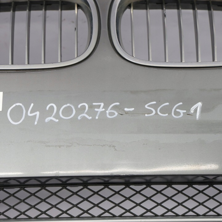 фото №10, Bmw e60 e61 lci бампер передний spacegrau серый металлик a52 0420276