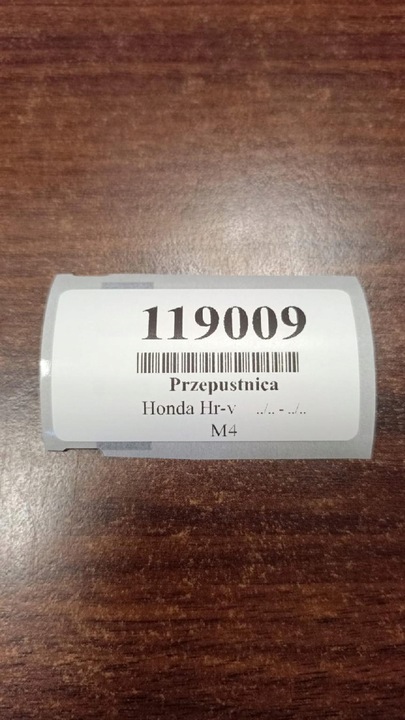 фото №9, Honda hr-v 1.6 дроссельная заслонка 1368000521