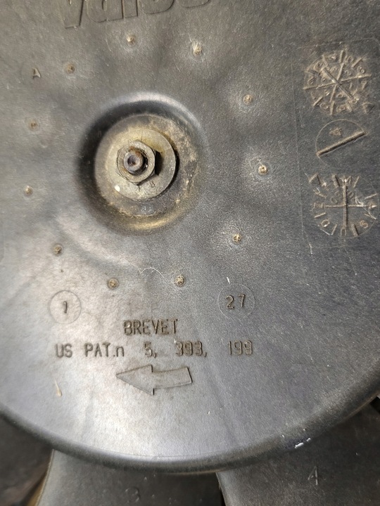 фото №8, Вентиляторы радиатор корпус chrysler voyager iv 2.5 crd оригинальный номер eu