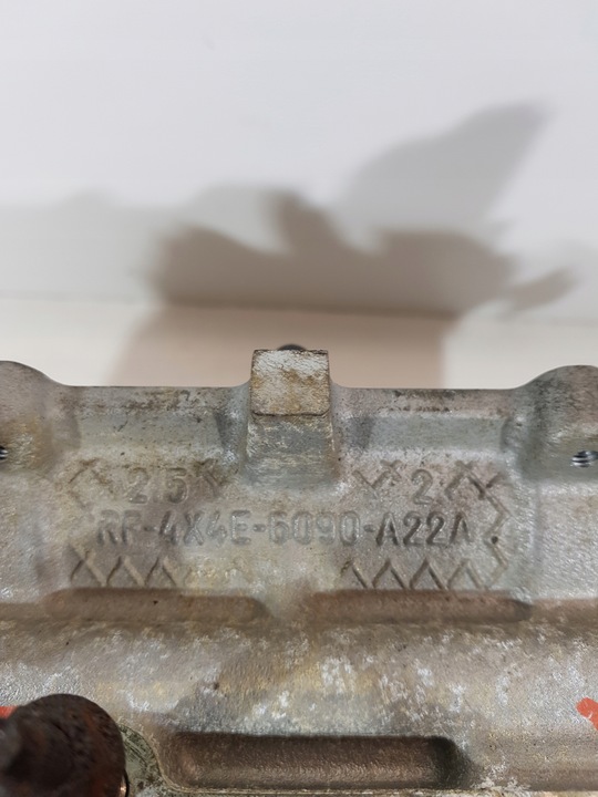 фото №12, Головка левая jaguar x-type 2.5b v6 4x4e-6090