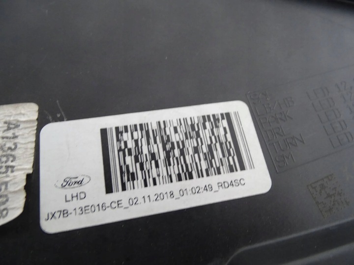 фото №9, Лампа перед передняя правая ford focus mk4 полный led