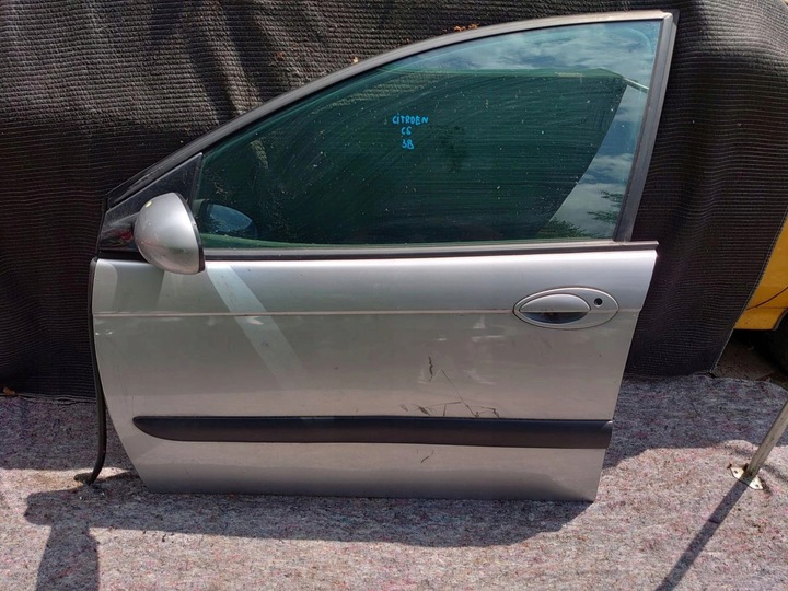 фото №1, Двері лівий перед citroen c5 i сріблястий 01-04