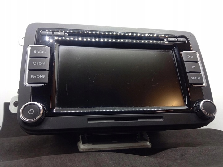 фото №3, Радіо cd bosch vw 3c8035195g mid eu dab up3 +код