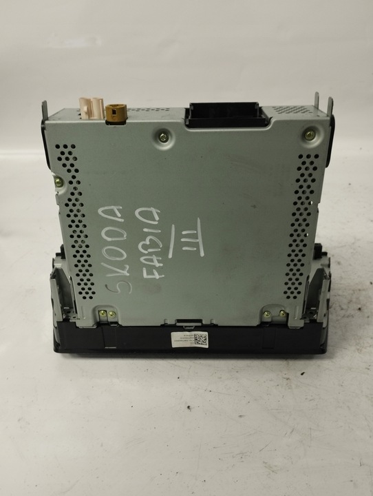 фото №10, Skoda fabia iii 3 радио дисплей 6v0035871b