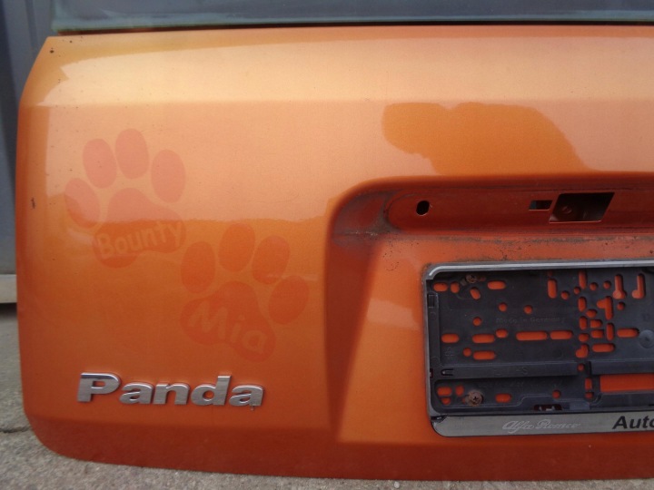 фото №7, Крышка задняя з стекло fiat panda 2 ii 2009r. код 505