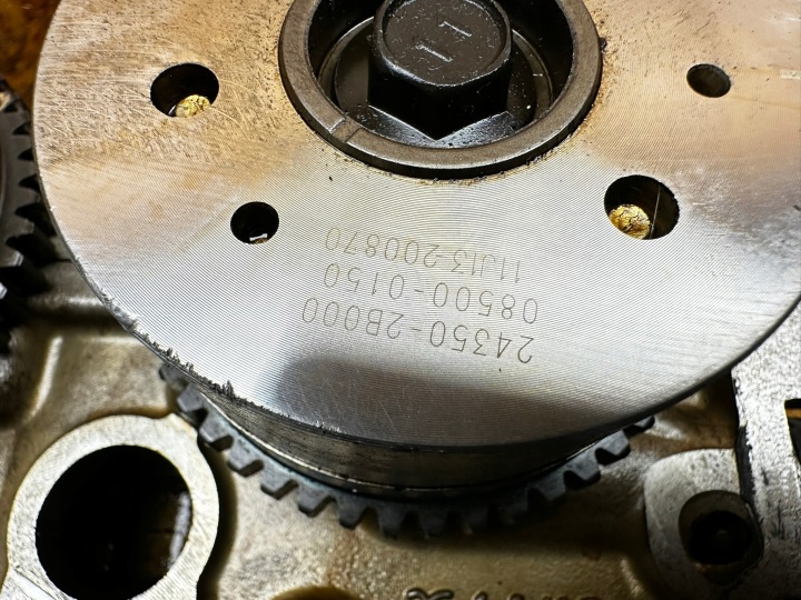 фото №9, Головка валы комплектная kia hyundai 1.6 gdi g4fc g4fa 1.4