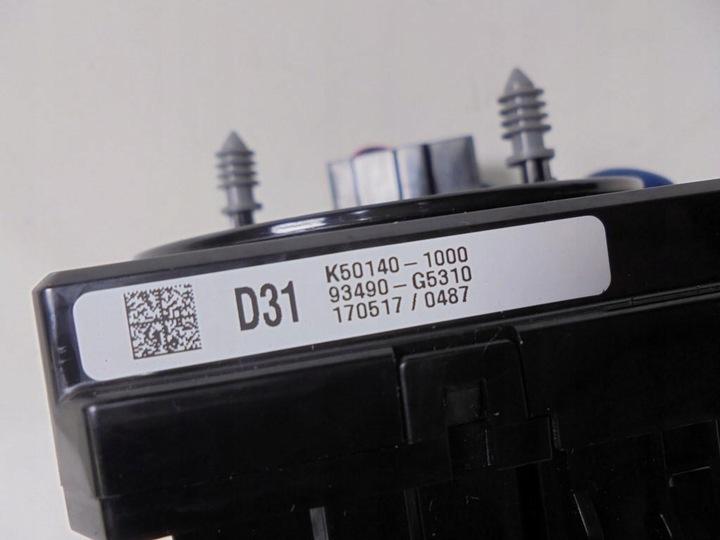 фото №7, Лента сматыватель червяк подушка безопасности 93490-g5310 kia niro i 1,6 gdi 17r