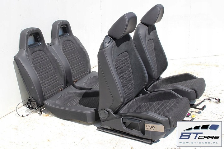 фото №6, Vw scirocco сиденья комплект сидений сидений сиденье сиденье обивка 1k8 skó