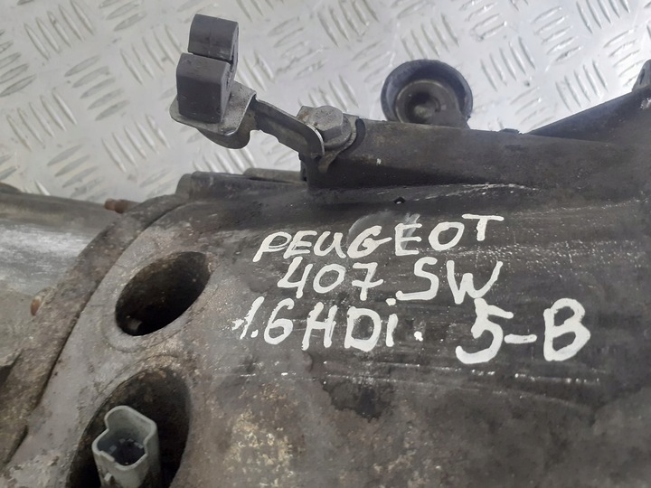 фото №6, Коробка передач коробки передач peugeot 407 sw 1.6 hdi 20dm65
