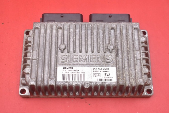 фото №1, Блок управления коробки 9654232880 s118025601c citroen c4 i 1.6 16v 109 km 04-08