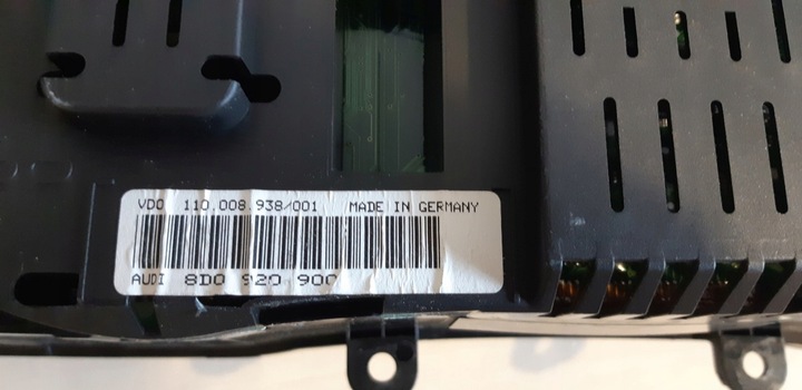 фото №8, Спідометр  прилади audi a4 b5 pół fis 8d0920900 дизель пробіг 329641 km