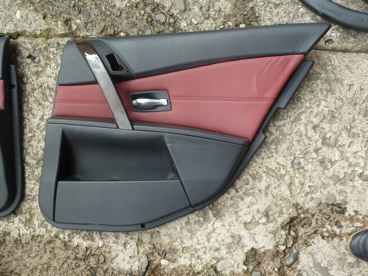 фото №7, Bmw 5 e60 e61 m5 03-10 обивка боковина дверь eur.