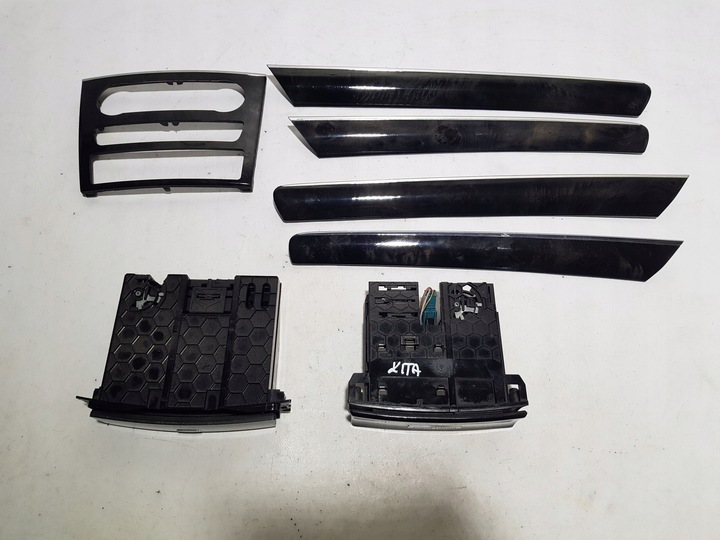 фото №1, Mercedes ml w164 gl x164 дерево декоры планки дверь рамка пепельница kpl