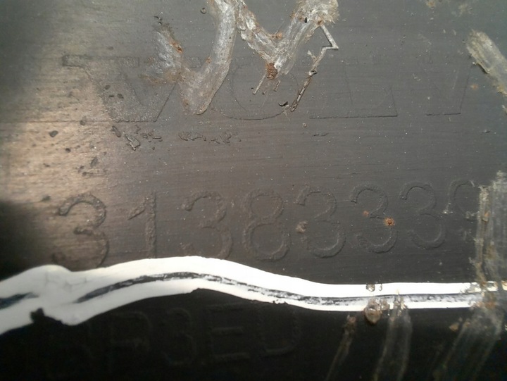 фото №9, Volvo v90 cross country 16- накладка спойлер бампер зад задній 31383339