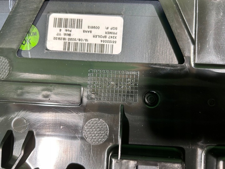 фото №10, Mercedes glb w247 x247 спойлер спойлер козирок багажника a2477900688