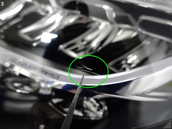 фото №4, Mercedes c-klasa w205 s205 рестайлинг 18-21 лампа полный led high performance hella