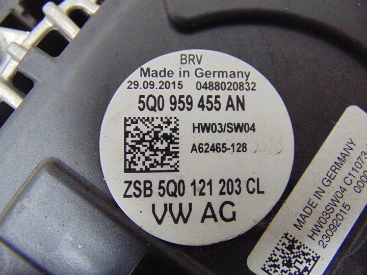 фото №7, Вентилятор радіатор superb golf touran octavia 5q0959455an