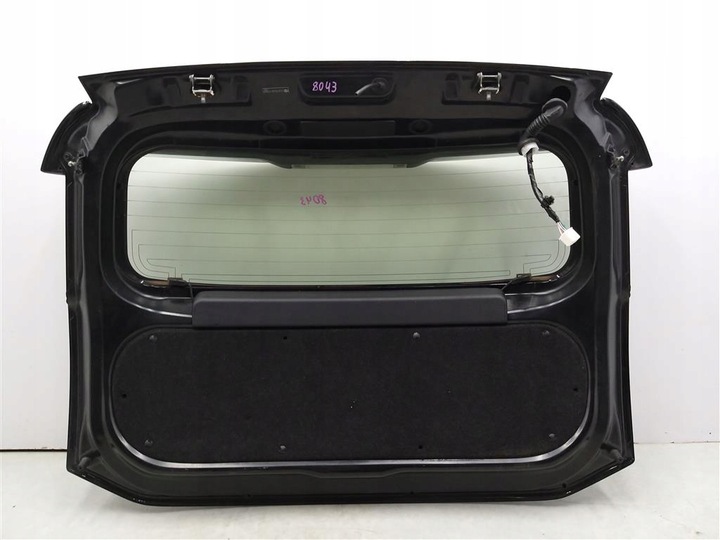 фото №11, Кришка багажника зад задня toyota prius c aqua 2011-2020 чорна