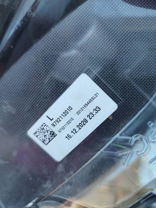 фото №6, Лампа левый перед hyundai tucson iv 8pin европа оригинал 92101n7000