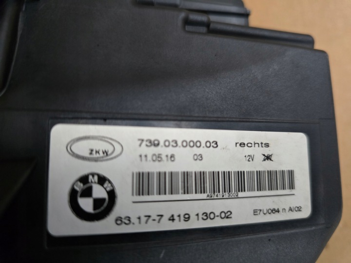 фото №5, Bmw x5 f15 x6 галоген led праве 7419130