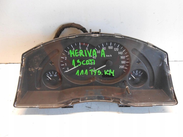 фото №1, Obrotomierz спидометр приборы meriva a 1.3 cdti #