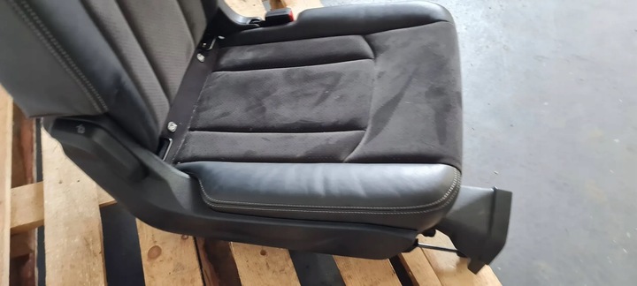 фото №9, Q7 4m ii сидіння задній 2 ряд rzędu праві шкіряний алькантара s-line