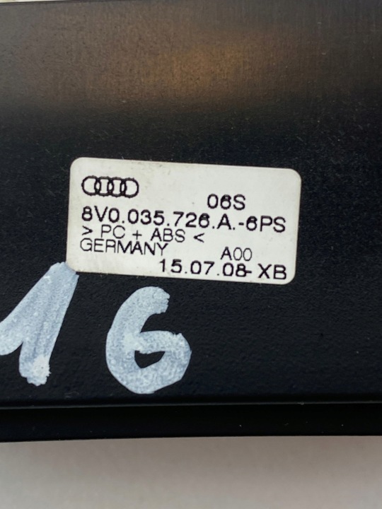 фото №5, 2016 audi a3 s3 8v гніздо / з'єднувач aux 8v0035726a