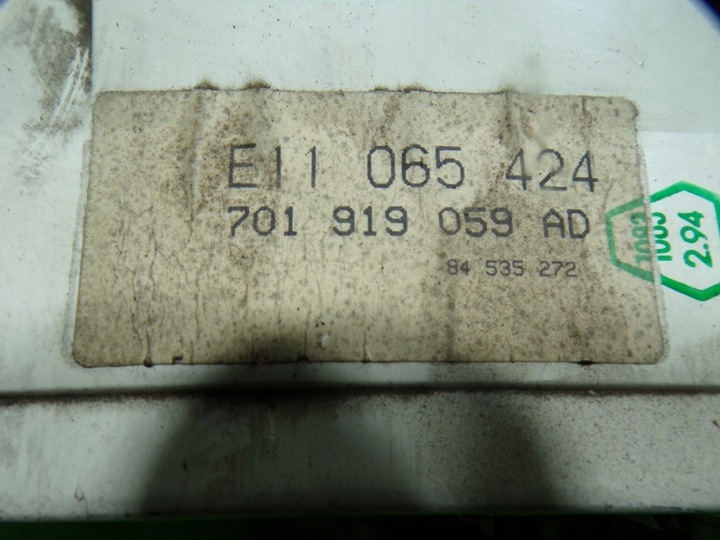 фото №8, Volkswagen transporter t4 спидометр приборы спидометр 701919059ad