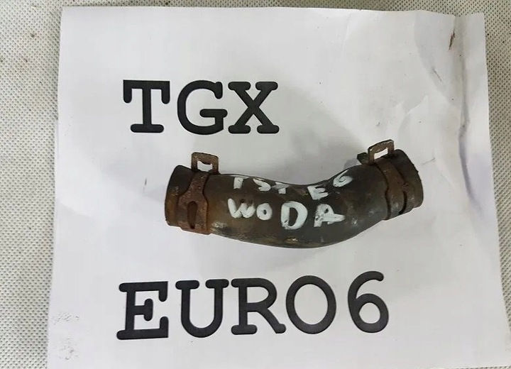 фото №1, Резиновая накладка шланг воды жидкости man tga tgx tgs евро 6