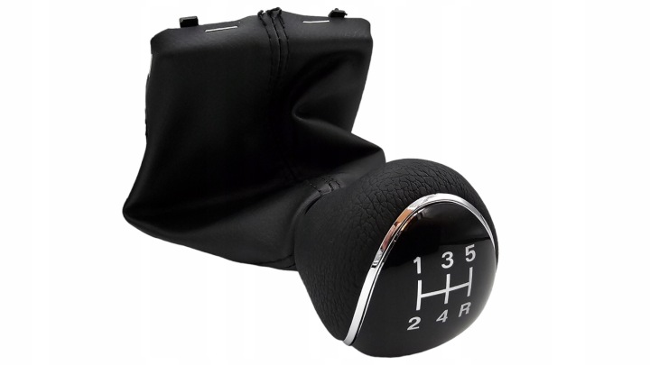 фото №6, Чохол ручка зміни коробка передач ford kuga mk1 2008-2012 5 коробка передач чорна