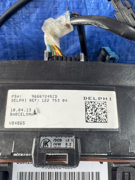 фото №6, Перемикач комбінований citroen ds5 98000242zd 96667245zd