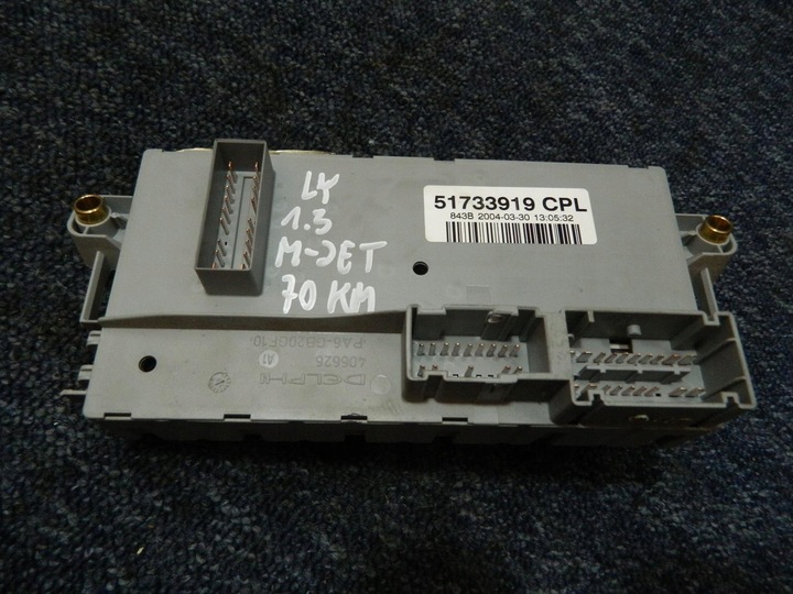 фото №6, Компьютер замок зажигания bsi lancia ypsilon 1.3 multijet