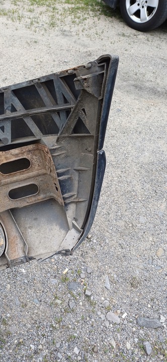 фото №15, Mercedes w163 ml бампер перед переднє дорестайлінг колір 189