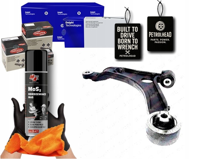 фото №1, Важіль jumper/boxer 06- le.bez шарніра. delphi #petrolhead pro+ kit1