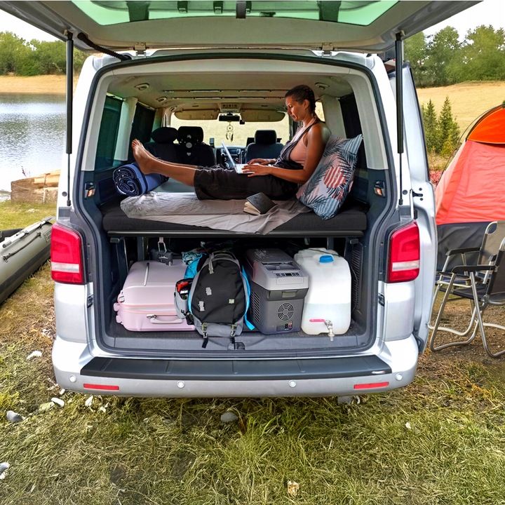 фото №8, Materac складний ліжко turystyczne na кемпінг do volkswagen id. buzz 2022-