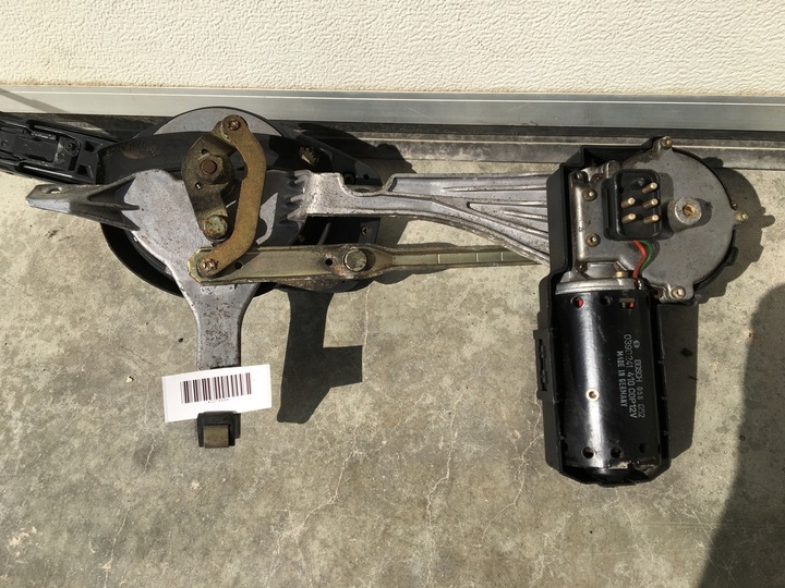 фото №9, Механизм моторчик дворники передний стёкла mercedes w124 1985-1993