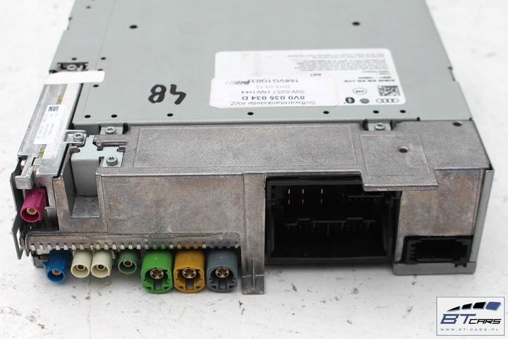 фото №7, Audi a3 набір mmi 3g+ монітор зчитувач mib панель 8v0035034d 8v0919604c 8v09